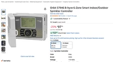 Orbit 57946 B-hyve Indoor/Outdoor 6 Station WiFi Sprinkler Controller Open Box