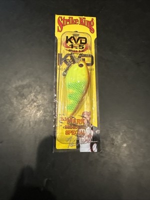 STRIKE KING Discontinued KVD 1.5 3-5  Pineapple Smash