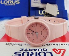 VINTAGE LORUS QUARTZ GIRLS WRISTWATCH V236-0020 (NEW OLD STOCK) NOS