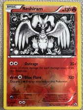 Reshiram 28/113 Holo Holo Rare Legendary Treasures Pokemon Reverse Holo NM on eBay
