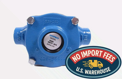 #ad 6500C Hypro 6 Roller Cast Iron Pump 5 8quot; Shaft 22 GPM 3 4quot; FPT Ports $175.61
