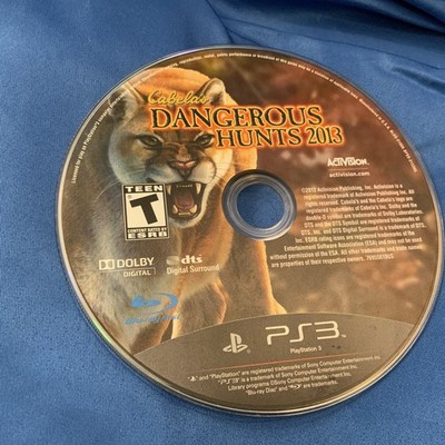 Cabela's Dangerous Hunts 2013 Sony PlayStation 3 PS3 Disc Only G221