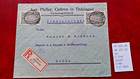 Deutsches Reich R-Brief INFLA MiNr 252(2x) 1000 M. "Gehren-Gotha 1.8.1923."