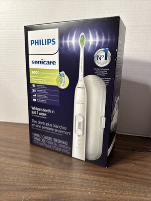 Philips Sonicare 6100 ProtectiveClean HX6877 Tooth Brush SEALED! New!