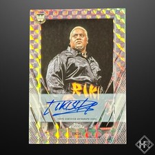 2026 Topps Chrome WWE BCA-RIK Rikishi Geometric Refractor Auto