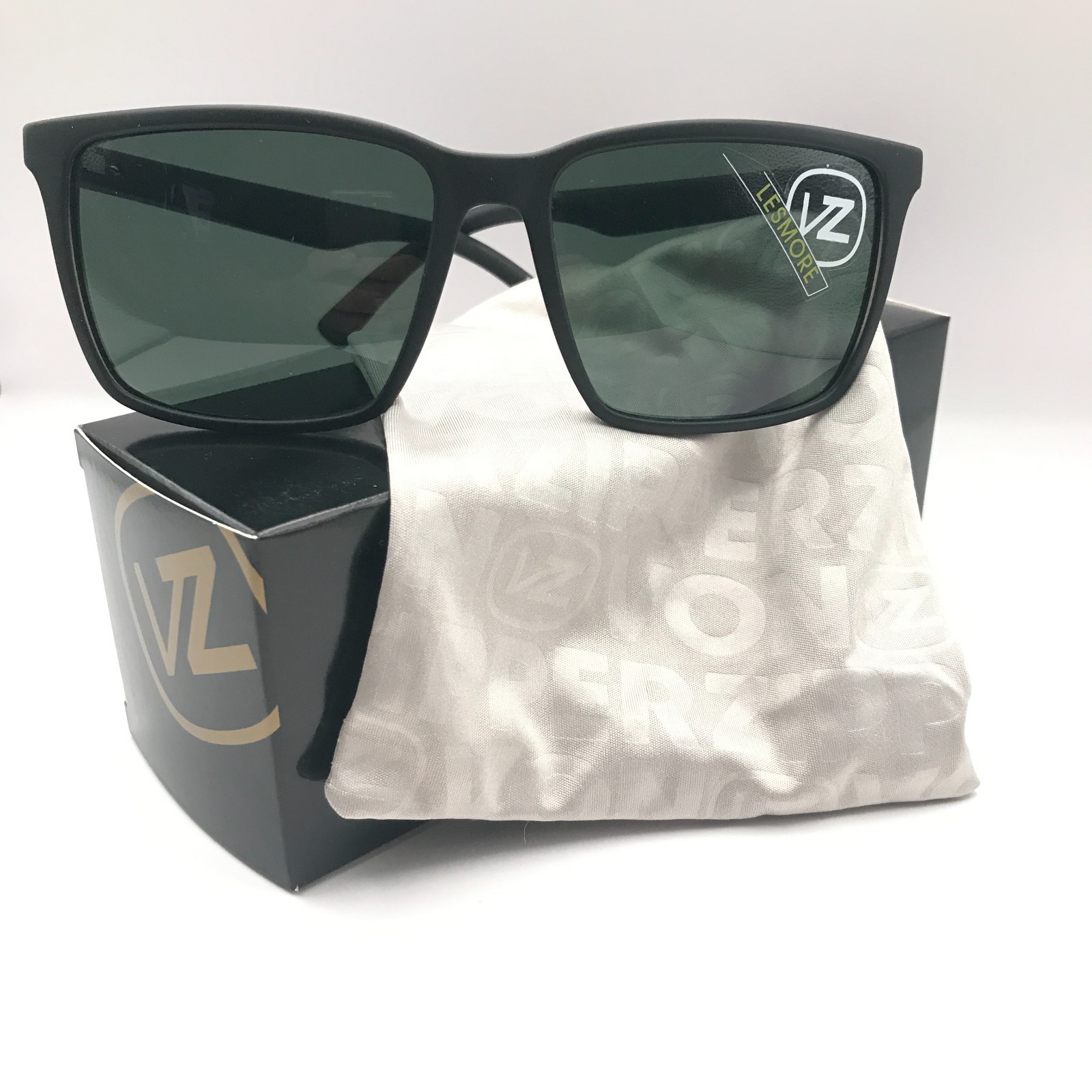 Vonzipper Lesmore Black Satin (matte)/ vintage gray Sunglasses