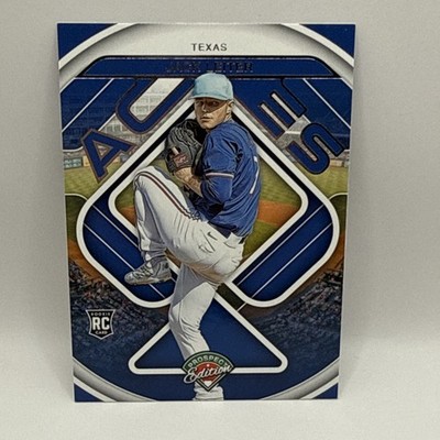 Jack Leiter 2024 Rookie Panini Prospect Edition Aces Card #21. Rangers.