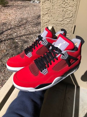 FQ8138-600 Air Jordan 4 Retro 'Toro Bravo' Men's Shoes | eBay