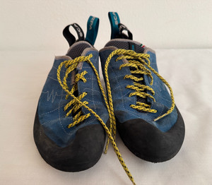 Scarpa Helix 70005-001.1 Blue Suede Rock Climbing Shoes Men\'s 48 EU/14 US Scarpa Helix | eBay main image 4