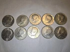 40% Silver Half Dollars 10 Count Lot