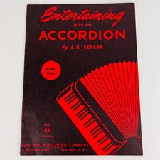 J H Sedlon Entertaining With The Accordion Book Four Ed Songbook Sheet Music
