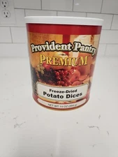 NEW Provident Pantry Premium Freeze Dried Potato Dices Canned Emergency Food