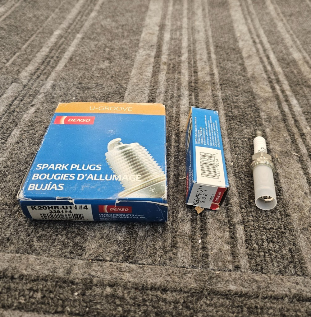 QTY 4 Denso K20HR-U11 3381: U-Groove Spark Plugs Fits TOYOTA 4RUNNER 4.0L