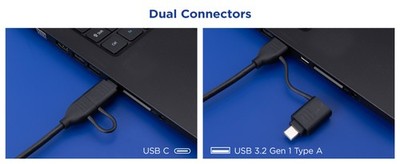 Integral 4-in-1 Speicherkartenleser USB 3.0 & USB C Adapter microSD SD Compact F
