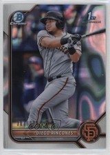 2022 Bowman Chrome Prospects Lava Refractor 307/399 Diego Rincones #BCP-65 12eq