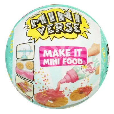 MGA's Miniverse: Make It Mini Food  | Cafe Series 3 Blind Capsule Toy Set