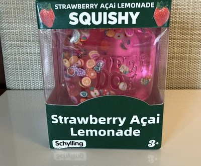 New in box Strawberry Acai Lemonade Squishy Schylling