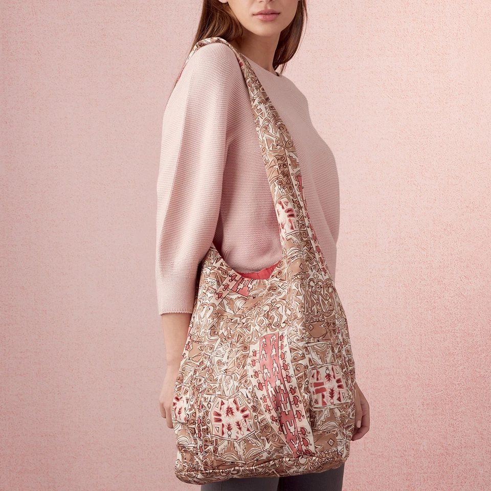 Simplicity One Size Sewing Pattern for Eco Friendly Tote Bags Crafting 4 Styles - Image 4 of 4