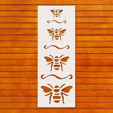 Bee Design Reusable Stencil Template for Airbrush DIY Crafts by StencilAir