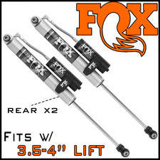 Fox 2.0 Performance Rear Reservoir Shocks Fit 20-26 Jeep Gladiator W3.5-4 Lift Fox 2.0 Performance Rear Reservoir Shocks Fit 20-26 Jeep Gladiator W3.5-4 Lift