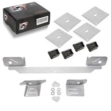 Weld-in plates reinforcement rear axle repair kit 15 pieces for BMW 3 Series E46