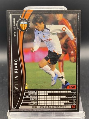 David Villa Panini WCCF 2005-2006 Valencia Special Japanese SEGA