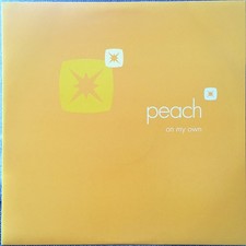 Peach - On My Own - Used Vinyl Record 12 - 18 - Promo - C7294z