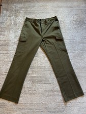 Vintage 1960s Boy Scouts of America BSA Official Uniform Pants Cargo Green