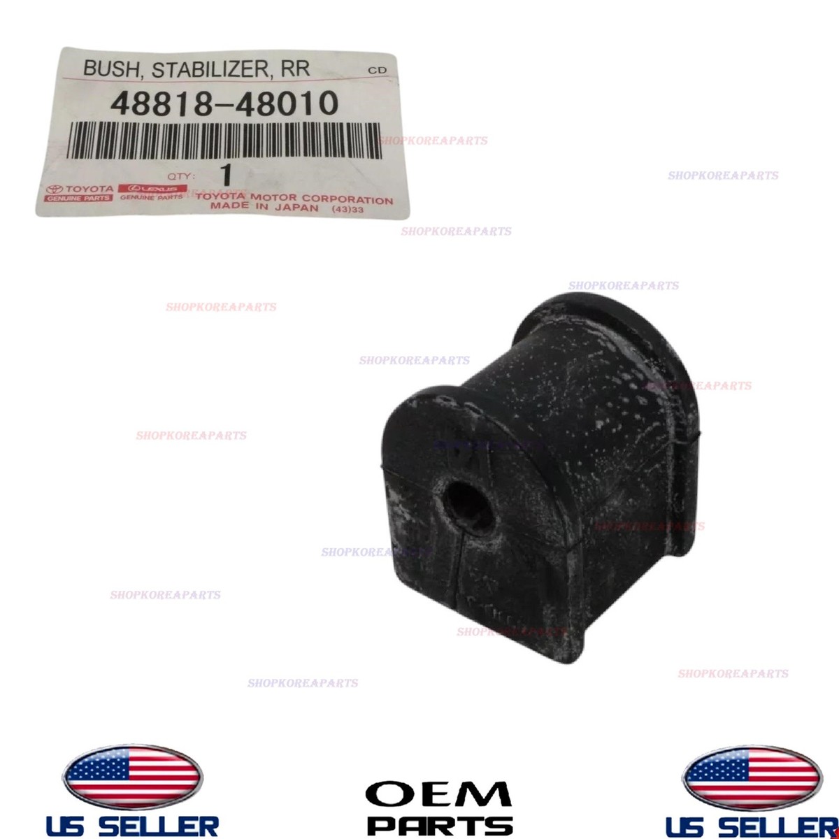 Genuine Rear Stabilizer Bar Bushing Highlander RX330 RX350 RX400h