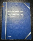1910-1940PDS US LINCOLN CENT Set of 62 Different w/Album! #08 Old US Coins!