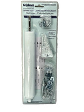 NEW Grisham Heavy Duty White Door closer kit with Wind Chain