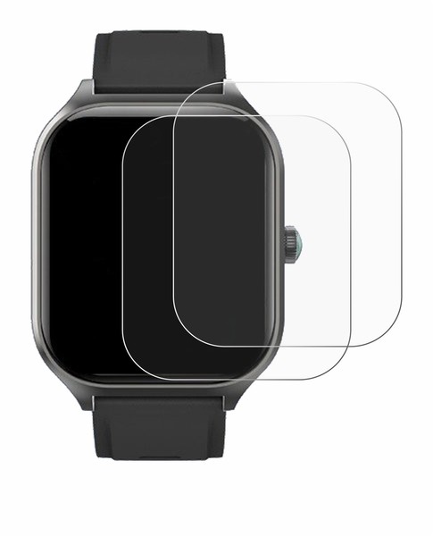 "2X Displayschutz Folie FüR Forrlite Smartwatch 2.01\" Hochwertiger Schutz"-image