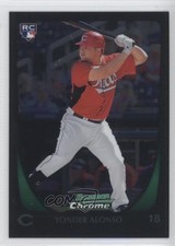 2011 Bowman Chrome Yonder Alonso #190 4g0