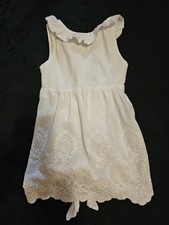 White Hurave Toddler Baptism Dress 3T Baby Girl Baptism Dress Only Worn Once 