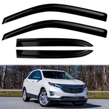 4PCs Rain Guards for 18-24 Chevy Equinox Window Visors fit 2018 2019 2020 2021