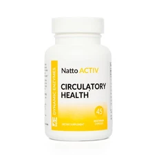 Natto ACTIV – Supports Cardiovascular Health – Nattokinase Plus Serrapeptase ...