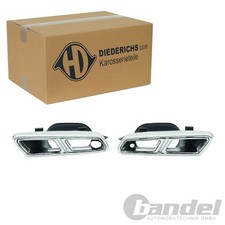 DIEDERICHS TUNING ENDROHRBLENDEN SATZ passend für MERCEDES E-KLASSE S-KLASSE DIEDERICHS TUNING ENDROHRBLENDEN SATZ passend für MERCEDES E-KLASSE S-KLASSE