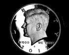 2012 S 50C SILVER PROOF KENNEDY HALF DOLLAR