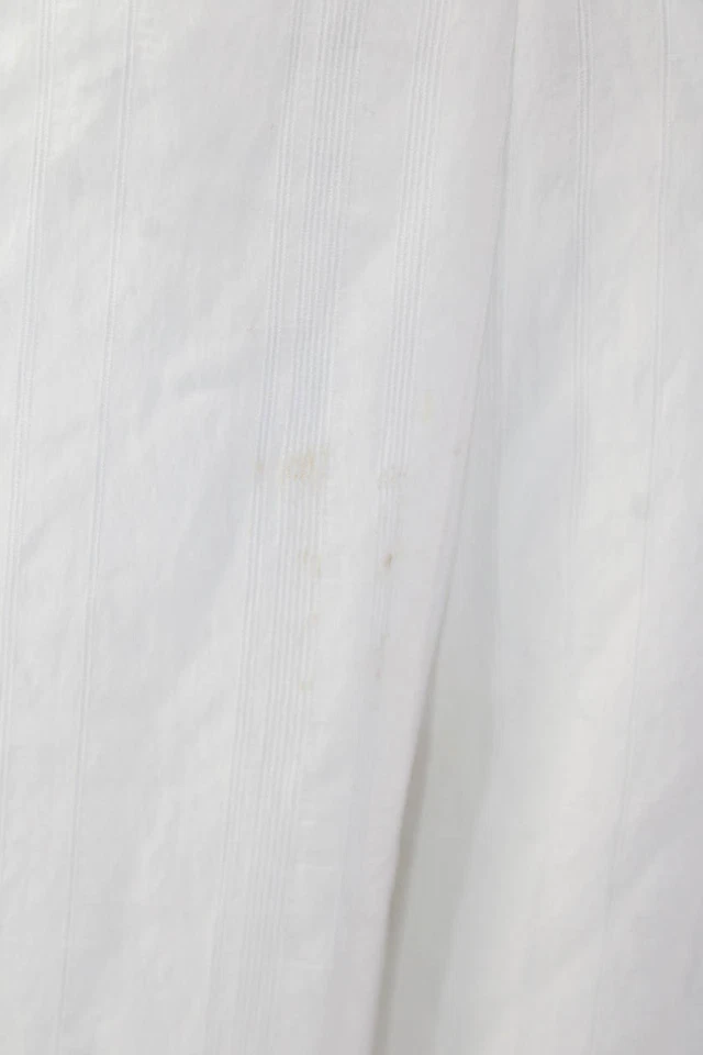 Pantalones Club Monaco Mujer Texturizados Cremallera Pierna Ancha Forrados Blanco Talla 10 Foto 4 de 4