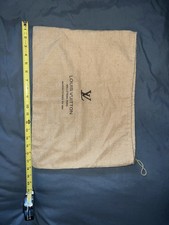 Louis Vuitton Dust Bag Drawstring Closure 14" x 18" p209