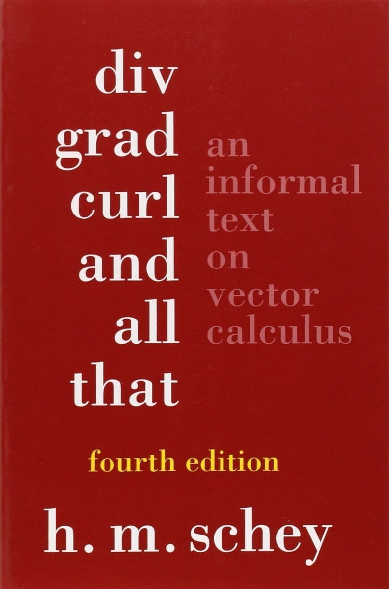 DIV， Grad， Curl， That An Informal Text Vector Calculus 5r | eBay UK