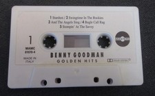 Benny Goodman "Golden Hits" - Cassette