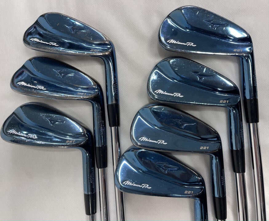 ミズノプロ221 アイアン　モーダス　システム3 125 S 7本セット4-P Mizuno Pro 221 Limited Blue Edition Iron Set 7pcs 4-PW DG Tour