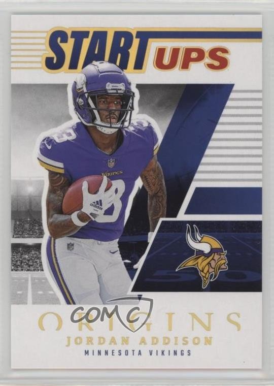 2023 Panini Origins Start-Ups Jordan Addison #SU-5 07qd