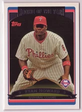 Baseball 2011 Topps #60YOT-55 Ryan Howard 60 Years of Topps
