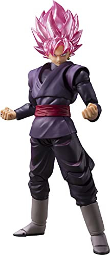 BANDAI Figurine géante 30 cm Dragon Ball Super Gou Black Super Sayan Rosé pas cher