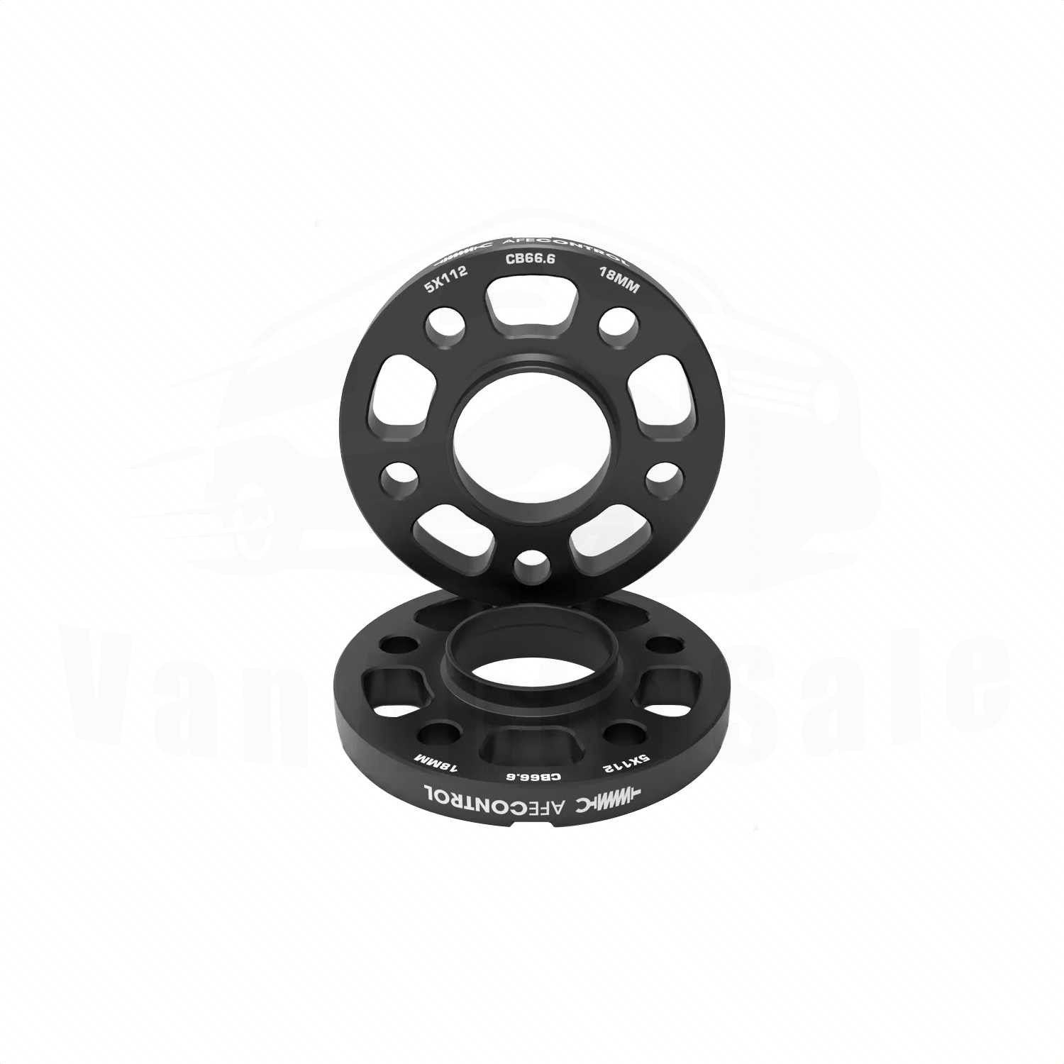 Billet Alum Wheel Spacers 18 mm aFe For Audi R8 Gas V10-5.2L 2017-2023
