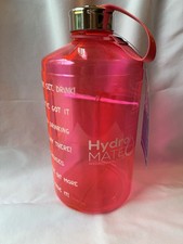 HydroMATE Pink Water Bottle 73 oz 1/2 Gallon New With Tags