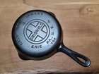 Griswold Cast Iron Skillet #4 Large Block Logo Erie PA 702