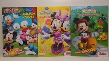  3 Mickey Mouse Coloring/Activity Books- Spring Picnic, Tons of Fun  VAH-ROOM 